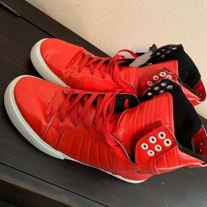 Supra SkyTop “ Patent Red”